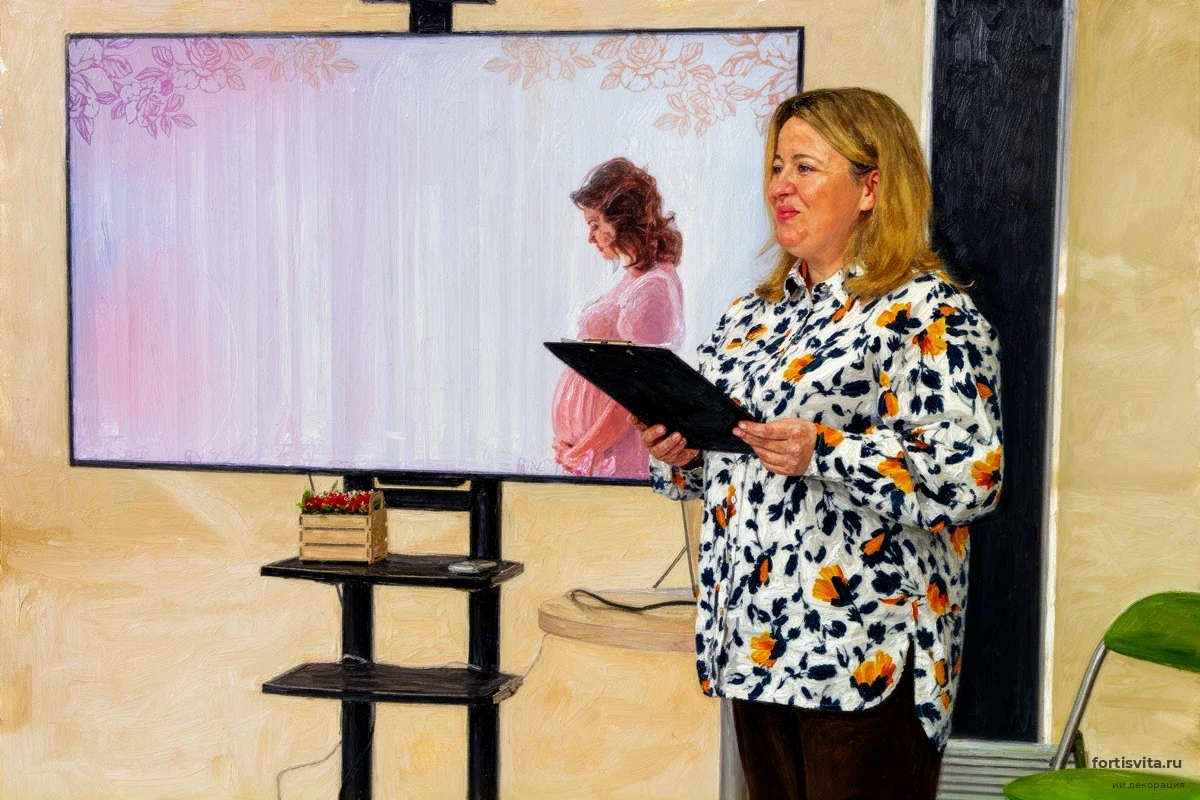 В Лихославле врачи и чиновники подготовили для будущих мам необычный пасхальный сюрприз