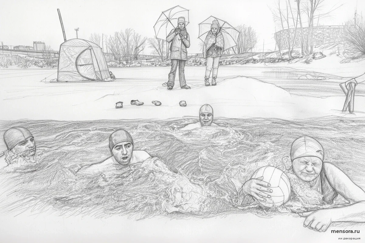 Ледяная вода меняет психику: почему опытные пловцы перестают чувствовать холод при 5 градусах